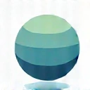 Icono de un círculo equilibrado, representando equilibrio de glucosa.